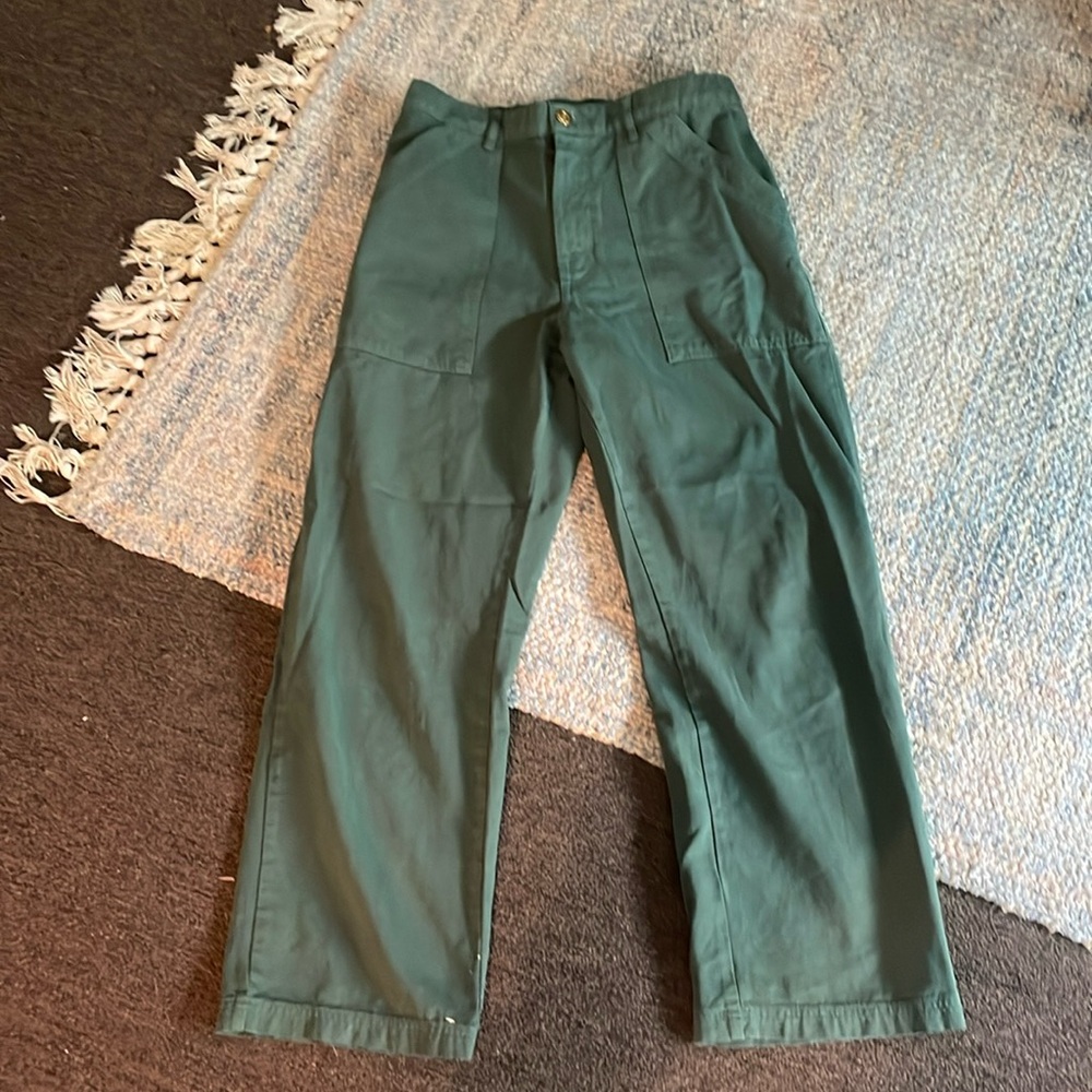Big bud press green work pants, sample sale **
